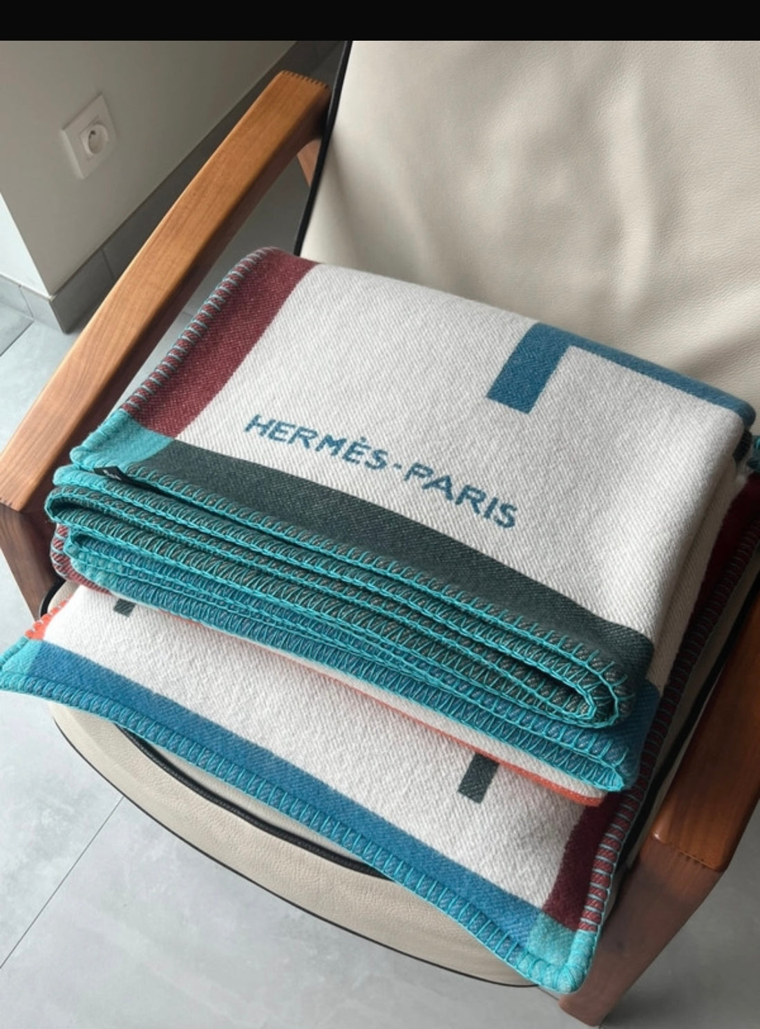 Ensemble plaid + coussins