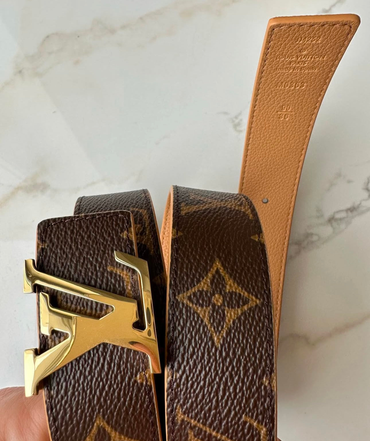 Ceinture Lv reversible