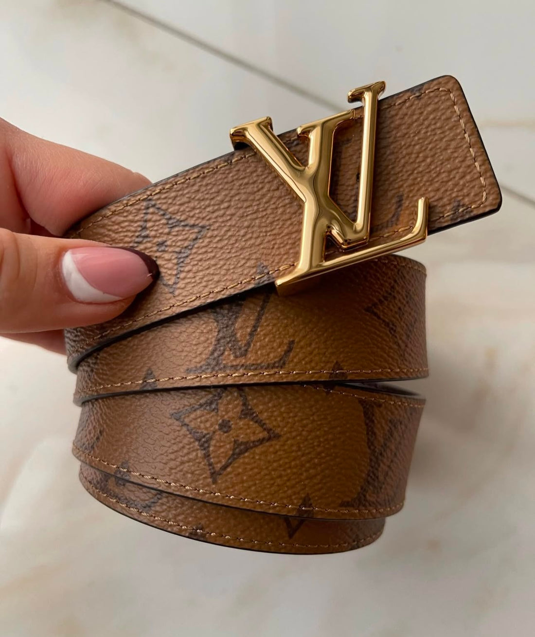 Ceinture Lv reversible