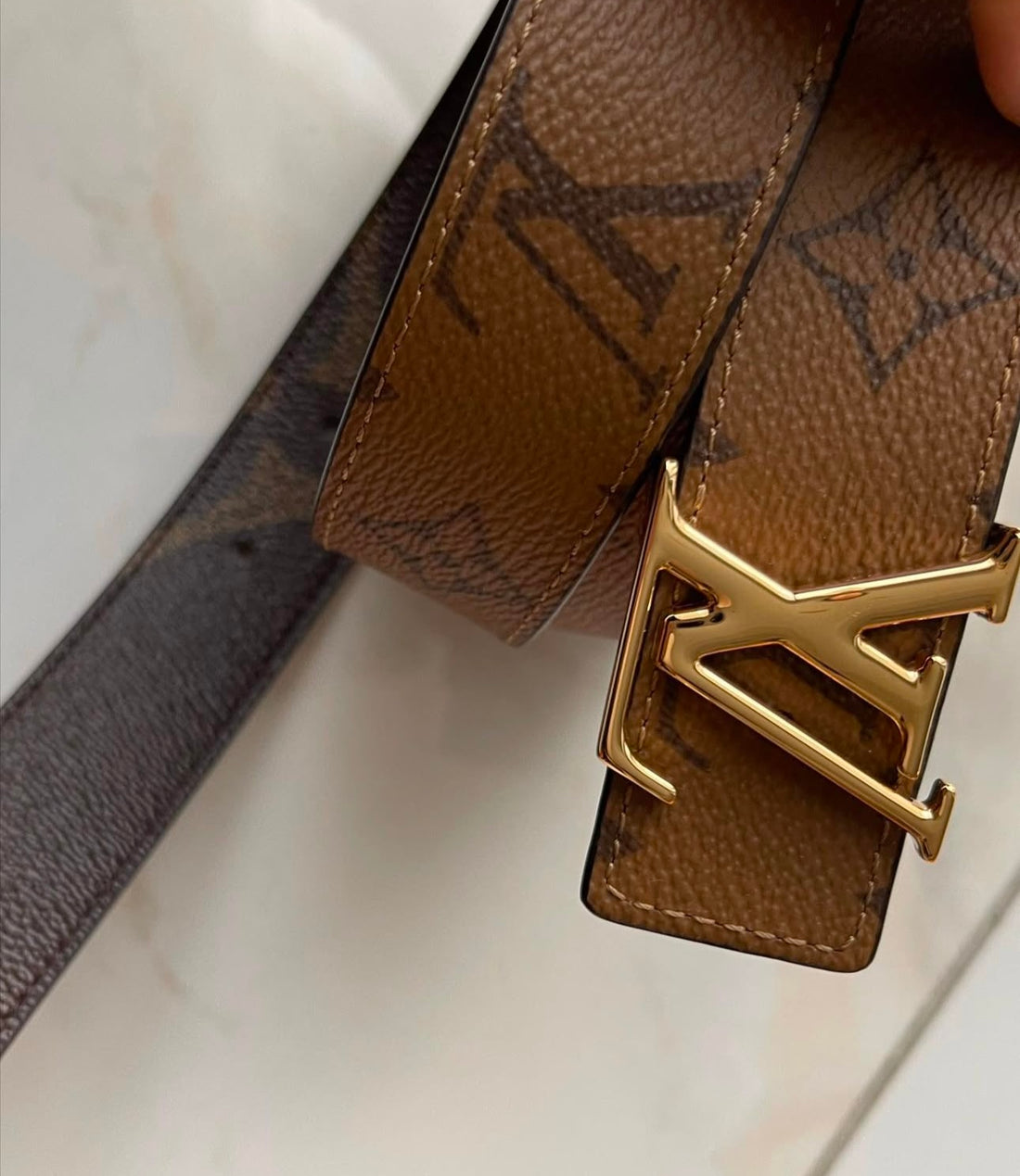 Ceinture Lv reversible