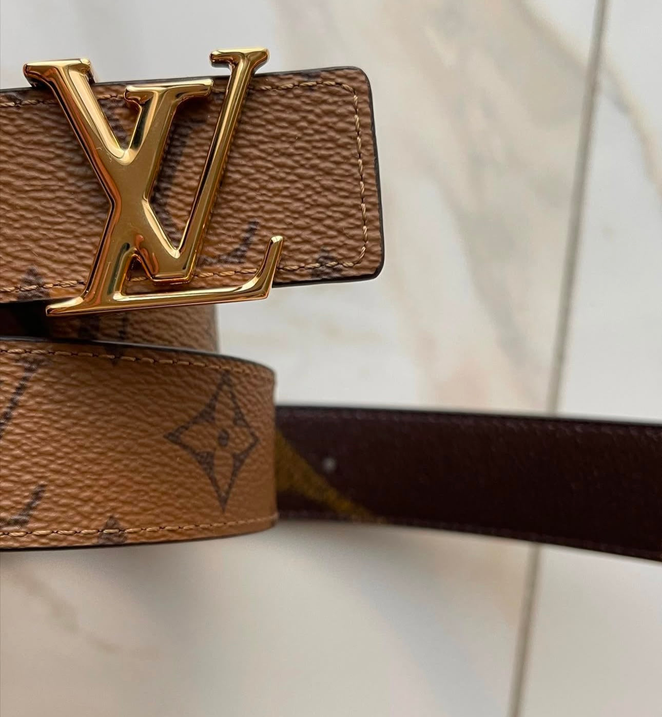 Ceinture Lv reversible