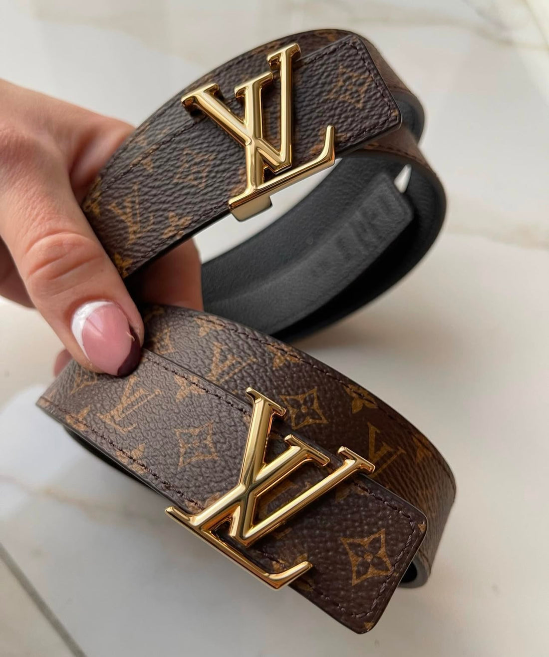 Ceinture Lv reversible
