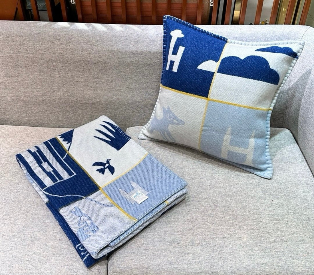 Ensemble Plaid + Coussin