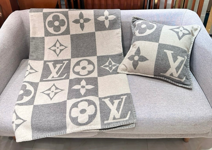 Ensemble Plaid + Coussin