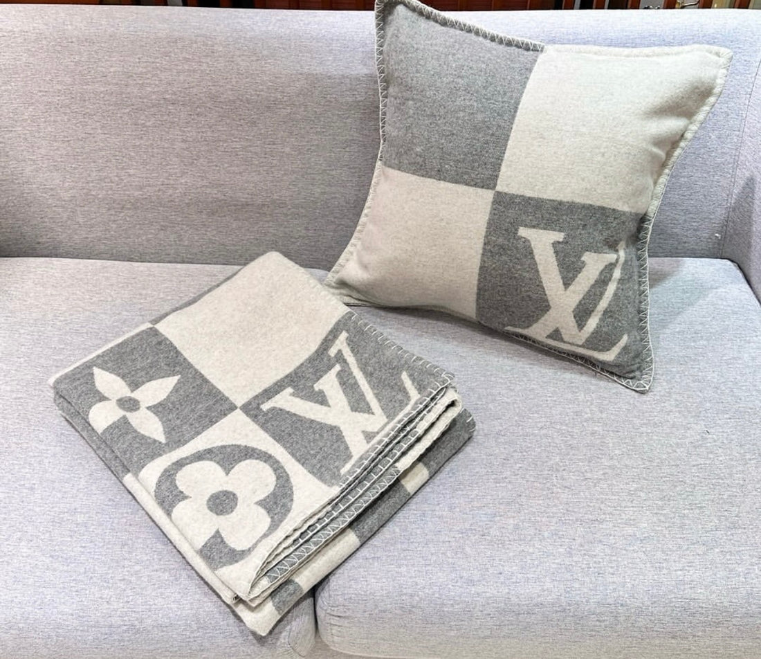 Ensemble Plaid + Coussin