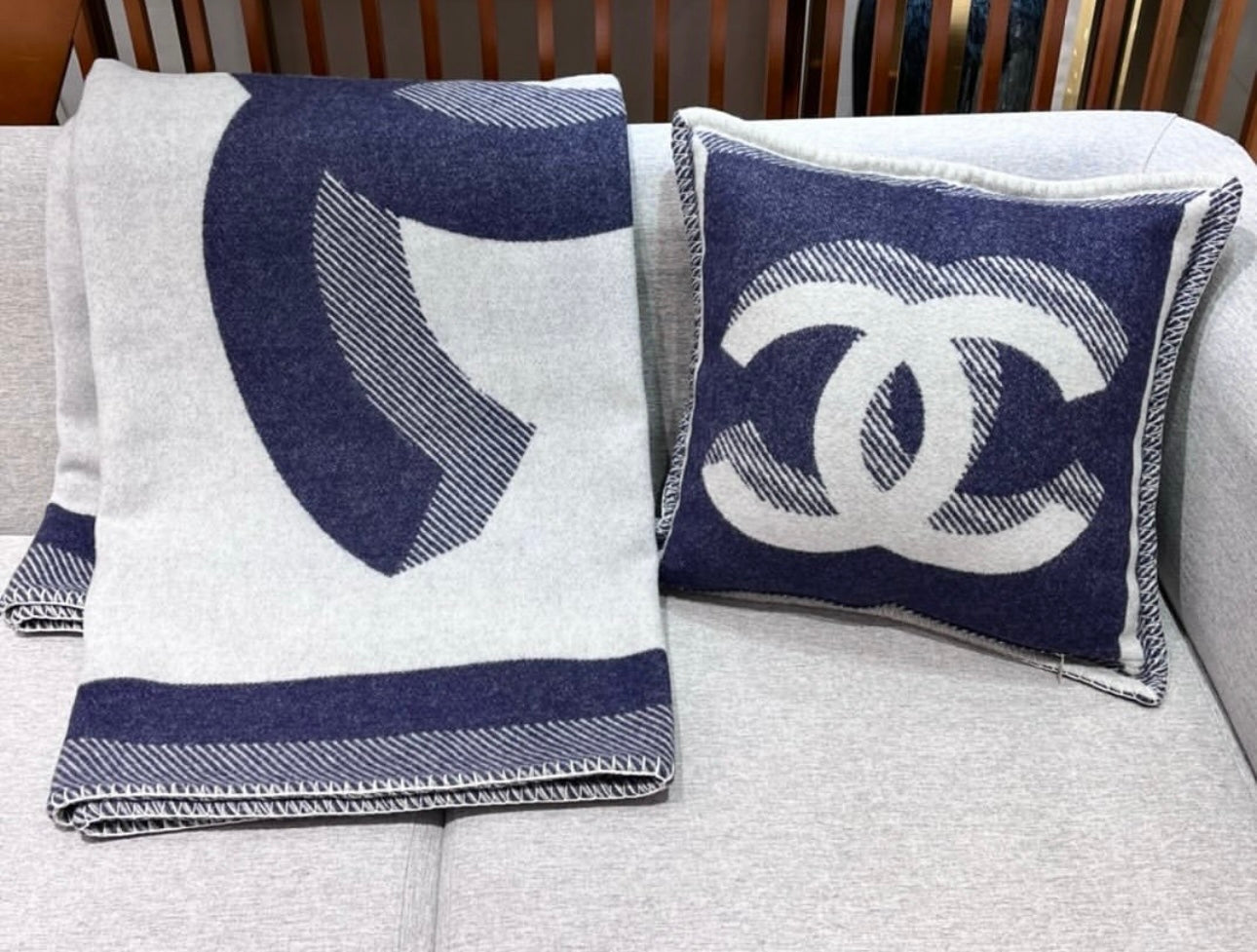 Ensemble Plaid + Coussin